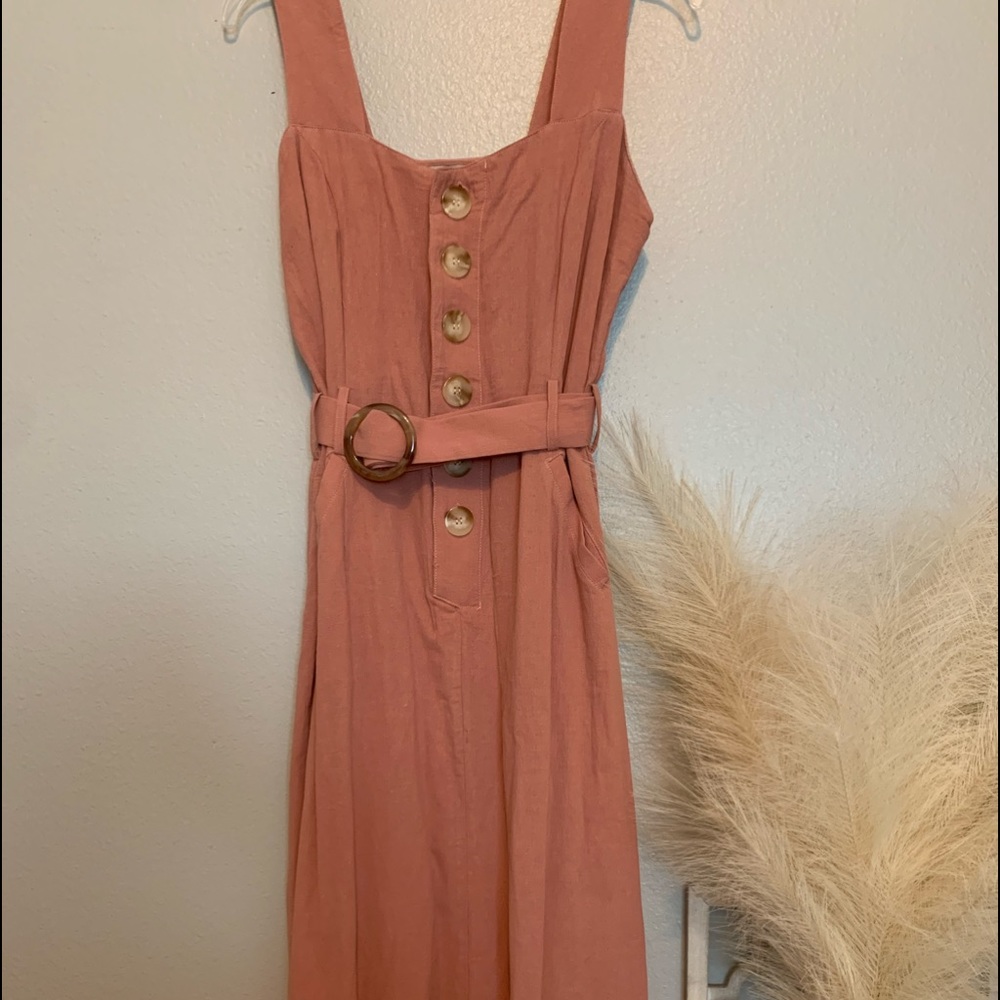 Polagram button down dress- worn once